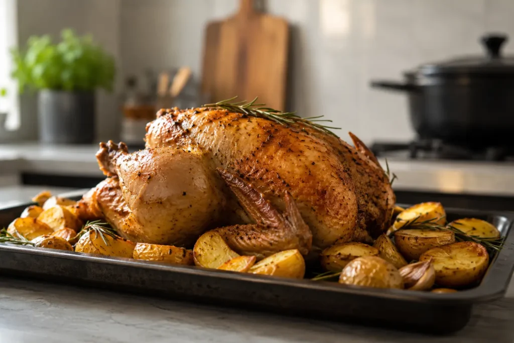 Italian-style roasted chicken