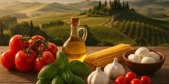 Ingredients for Authentic Italian Food