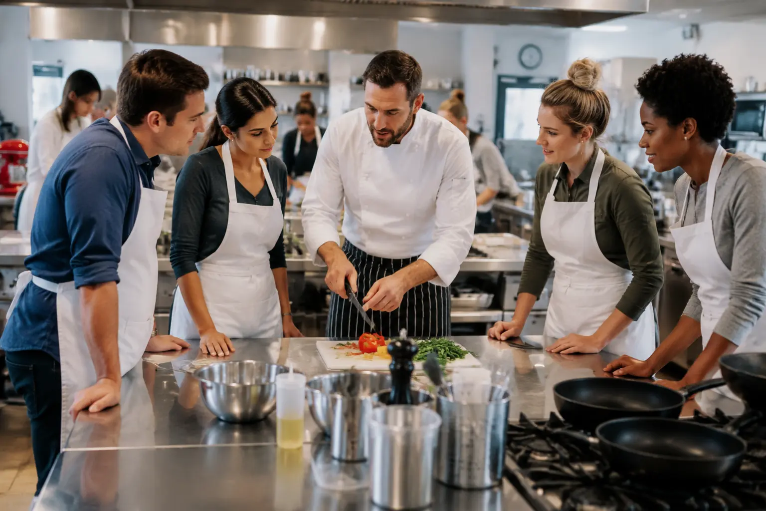What First-Time Cooking Class Students Should Expect